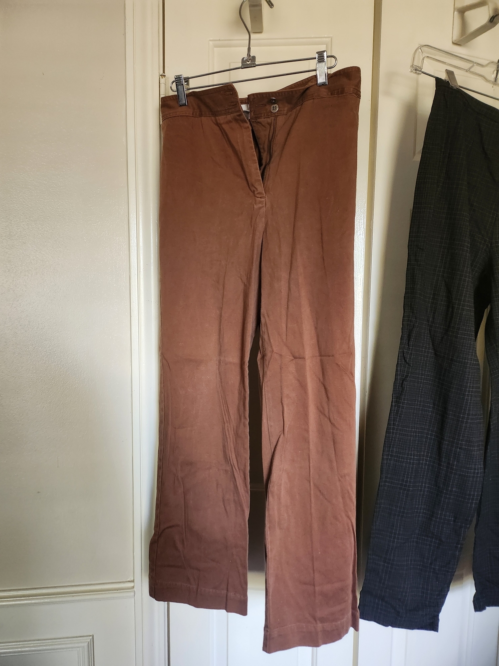 Chico's Chestnut Brown Cotton Pants